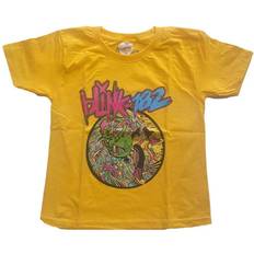 ROCK OFF Kid's Blink-182 T-shirt - Yellow