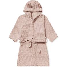 18-24M Nattøy Wood Wood Bathrobe with Ears - Dusty Rose (637-22)