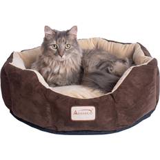 Dog Beds, Dog Blankets & Cooling Mats Pets Armarkat Round Cozy Pet Bed
