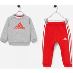 Adidas tracksuit rød adidas Badge of Sport joggingdragt