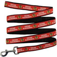 Pets First BHK-3031-LG Chicago Blackhawks Dog Leash, Large