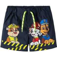 Badbyxor paw patrol Barnkläder Name It Paw Patrol Badeshorts Mænd