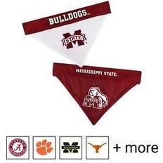 Pets First Mississippi State Reversible Bandana for Dogs, Large/X-Large, Multi-Color