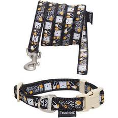 Caliber Designer Embroidered Fashion Dog Leash And Collar