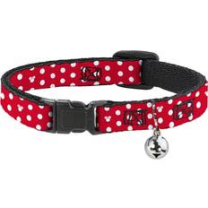 Buckle-Down Polka Dot Minnie Mouse Cat Collar