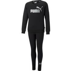 Puma set Puma Crew Sweater Leggings Set - Sort/Hvid