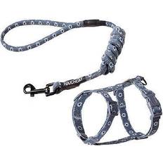 Petlife Radi-Claw Durable Cable Cat Harness and Leash Combo M
