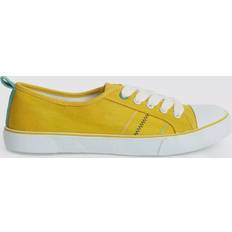 White Stuff Piper Flatform Plimsoll Mid Denim - Blauw