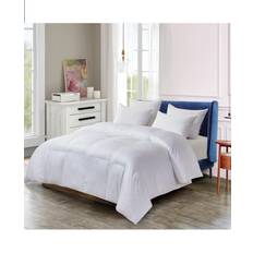 White comforter Queen 100% Cotton Down Alternative All Seasons Comforter with Purissimo Technology