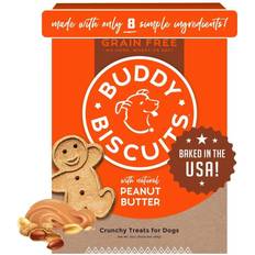 Buddy Biscuits Buddy Biscuits Grain Free Oven Baked Peanut Butter Dog Treats
