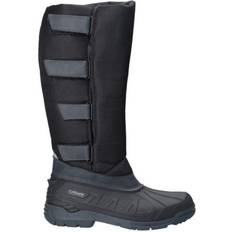 Knee high boots Cotswold Mens Kemble Knee High Wellington Boots (Black)