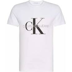 Calvin Klein White Tops Calvin Klein Men's Relaxed Logo T-shirt - White