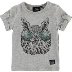 Petit by Sofie Schnoor T-shirt Julius Gråmelerad m. Uggla T-shirt