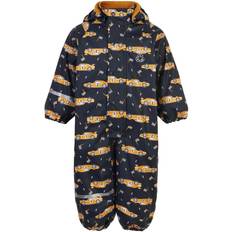 Lomme Regndragter Børnetøj CeLaVi Cars Rain Suit With Fleece - Navy (310252-7790)