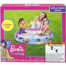 Barbie pool Barbie 2-Ring Inflatable Pool