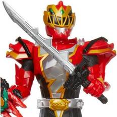 Power rangers dino fury Power Rangers Dino Fury Spiral Strike Red Ranger 12-inch Electronic Spinning and Light FX Action Figure