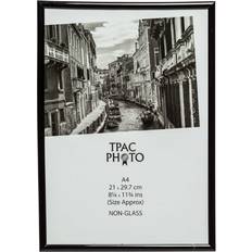 Hampton Frames Hampton Frames Backloading Certificate Frame A4 Black A4MARBLK-NG Photo Frame