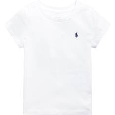 T-shirts Polo Ralph Lauren Girl's Logo Embroidered T-shirt - White