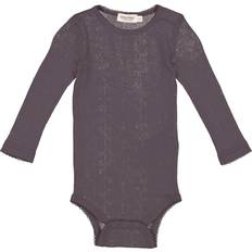 Lilla Bodyer MarMar Copenhagen Benedikte LS Body, Plum 1½Y/86