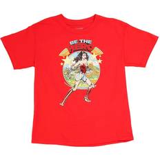 Buttons T-shirts Jerry Leigh Wonder Woman Kids Be The Hero T-Shirt