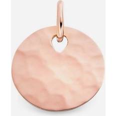 Monica Vinader 18k Charms & Pendants Monica Vinader Ziggy Round Pendant, Rose Vermeil on