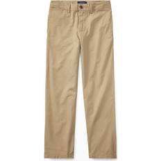 Boys - Green Pants Polo Ralph Lauren Boy's Flat Front Chino Pants, 4-14 AVIATOR