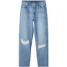 Straight Fit Denim Jeans - Light Blue (13198964)