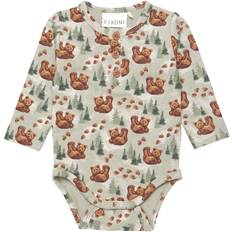 Bamse Børnetøj Fixoni Baby Body - Seagrass