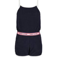 Tommy Hilfiger Tracksuits Children's Clothing Tommy Hilfiger Big Girls Terry Logo-Waist Romper Female