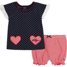 Tommy Hilfiger Girls Other Sets Children's Clothing Tommy Hilfiger Babies' Dress & Short Set - Navy/Multi