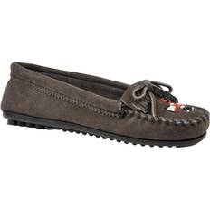 Grau - Slip-on Mokassins Minnetonka Women's Thunderbird II Moccasins