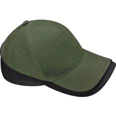 Beechfield Unisex Teamwear Competition Cap Baseball Hovedbeklædning (pakke med 2) Orange/Black/ One