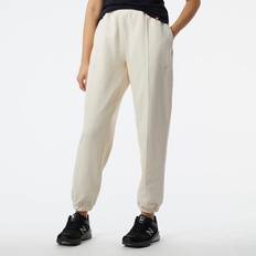 New Balance Dame Bukser New Balance Sweatpants - Beige