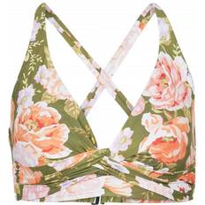 Paradise garden Seafolly Paradise Garden Wrap Front Bikini Top Avocado