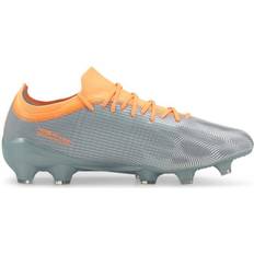 Herr - Silver Fotbollsskor Puma ULTRA 2.4 FG/AG Soccer Cleats-4.5