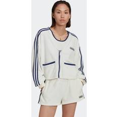 Adidas Trøjer adidas Crop Towel Terry cardigan Non Dyed
