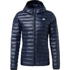 Mens hooded down jacket Adidas Men's Varilite Hooded Down Jacket - Legend Ink