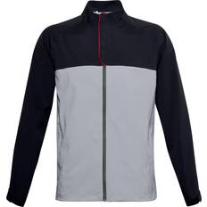 Under Armour XS Rain Clothes Under Armour Golf Rain Jacket - Gray/Black