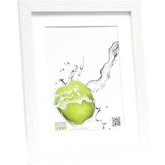 Deknudt Frames Deknudt S66KF1 P1 18x24 Wood white w. Passepartout Ramme