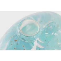 Crystal Vases Dkd Home Decor "Vas Glas Blå Medelhavs (20 x 9,5 x 12 cm) Vase