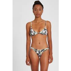 Grå Bikinitoppe Volcom Women's Off Tropic Triangle Bikini Top Multi