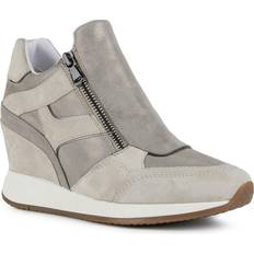 Kvinnor/Damer Nydame Läderskor Taupe/Ice