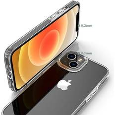 Tech-Protect Apple iPhone 12 Pro Mobilskal Tech-Protect iPhone 12/12 Pro Skal Flexair Hybrid Clear