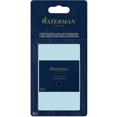 Patroner til fyldepen Waterman Blækbeholder Standard Intense Sort (8) Waterman S0110850, 30stk
