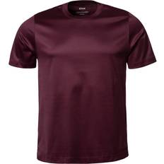 Eton shirts Eton Mens Shirt Casual Tshirt Mand Kortærmede T-shirts Ensfarvet hos Magasin