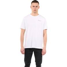 Knowledge Cotton Apparel Överdelar Knowledge Cotton Apparel Back Print Tee Gots/Vegan BrightWhite