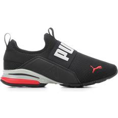 Slip-On Gym & Training Shoes Puma Axelion Slip-On W - Black/High Risk Red/Grey Violet