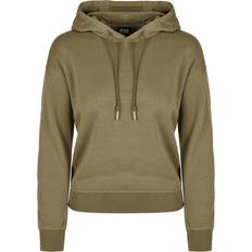 Donna - Giallo Maglioni Urban Classics Felpa con cappuccio da donna - Ladies Hoodie - Verde Oliva