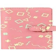 Loveinstant LoveInstant Photo Album 96 Photos For Fuji Instax Mini 11/9/8/7/40/Pink Zigzag
