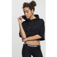 Urban Classics Ladies Cropped Hooded Poncho, T-shirts och färg